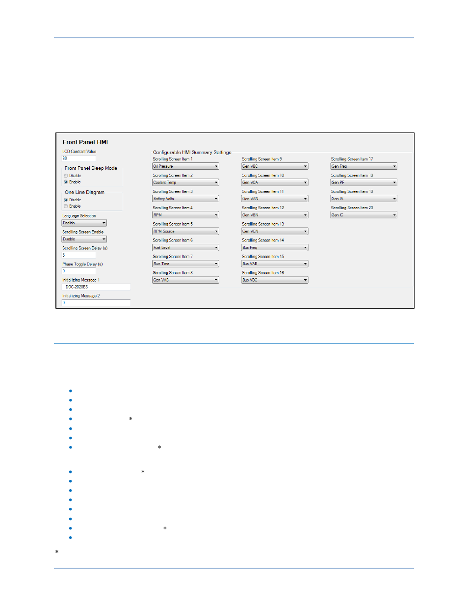 Remote display panel (optional) | Basler Electric DGC-2020ES User Manual | Page 32 / 252