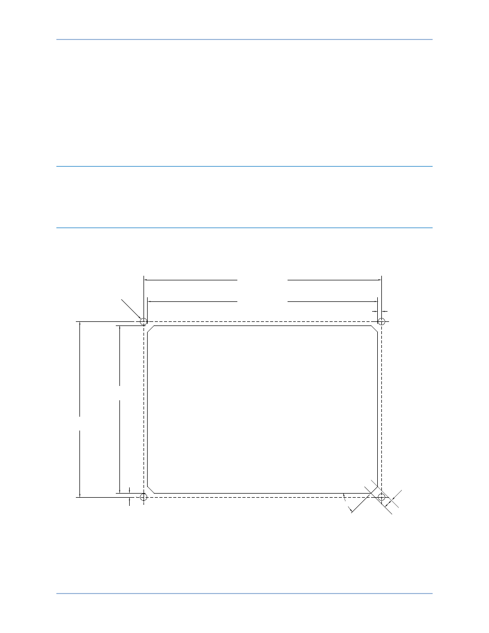 Mounting, Hardware, Dimensions | Cutout | Basler Electric DGC-2020ES User Manual | Page 95 / 252