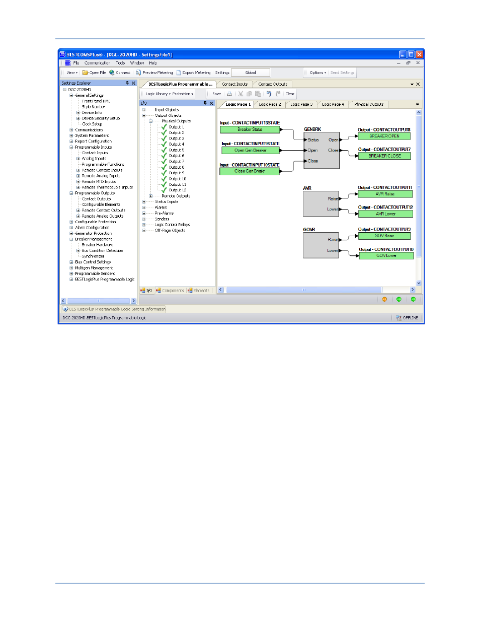 Basler Electric DGC-2020HD User Manual | Page 121 / 404