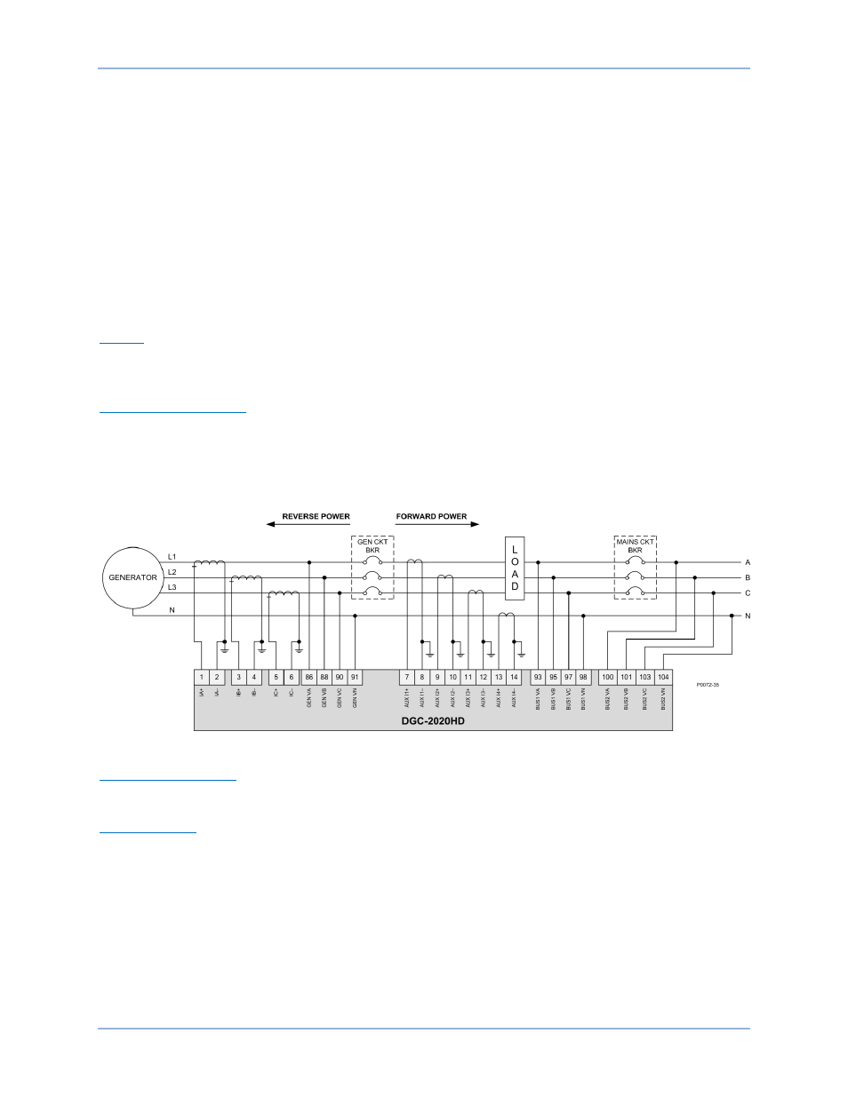 Element operation | Basler Electric DGC-2020HD User Manual | Page 155 / 404