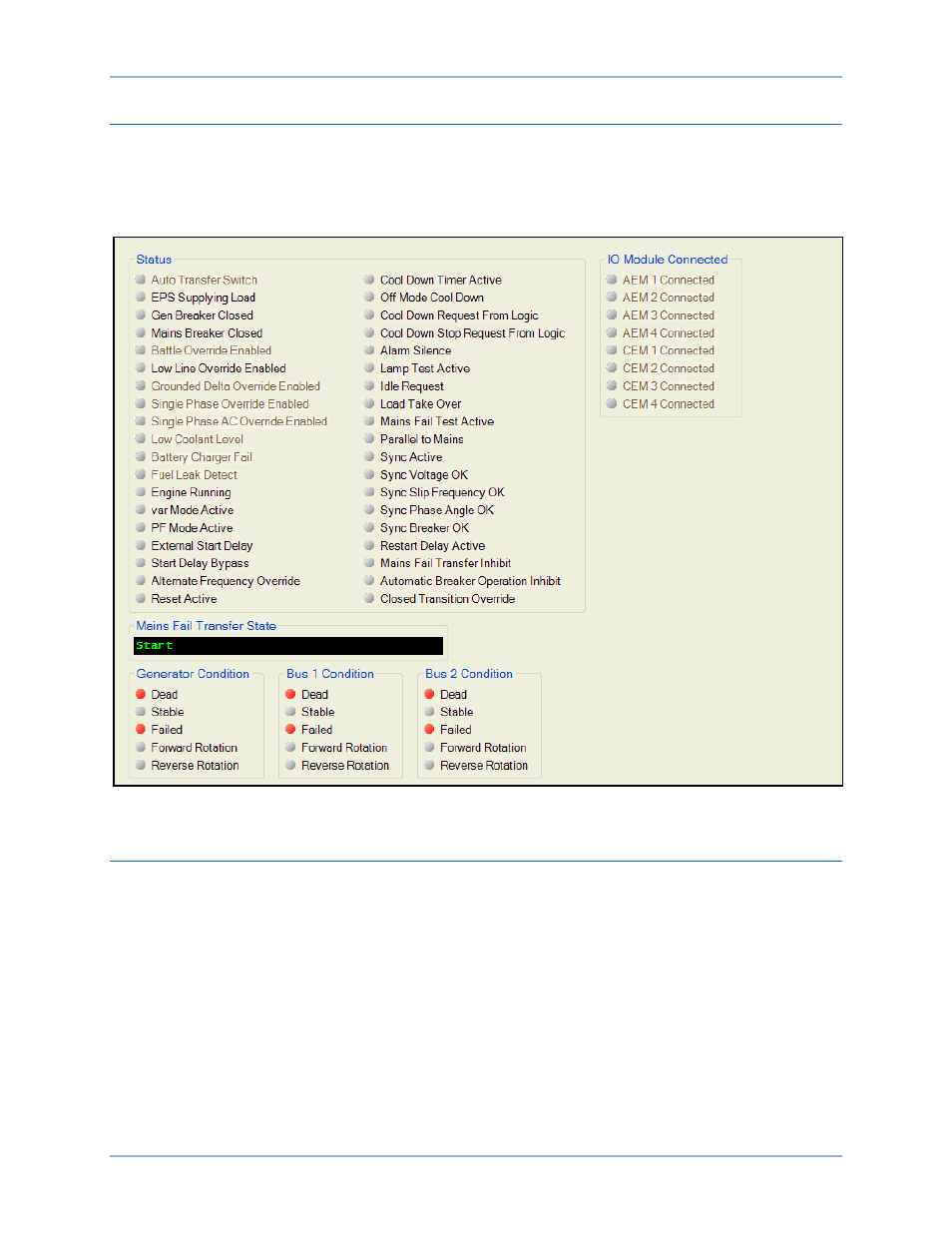 Status indication, Inputs, Contact inputs | Basler Electric DGC-2020HD User Manual | Page 172 / 404
