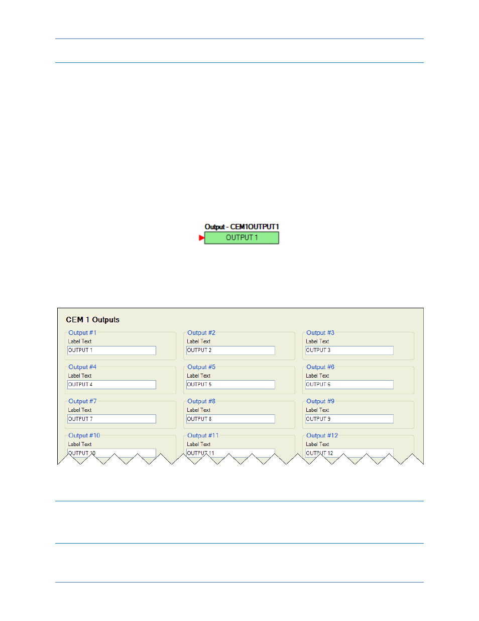 Remote contact outputs configuration, Label text, Logic connections | Operational settings, Firmware updates, Repair | Basler Electric DGC-2020HD User Manual | Page 346 / 404
