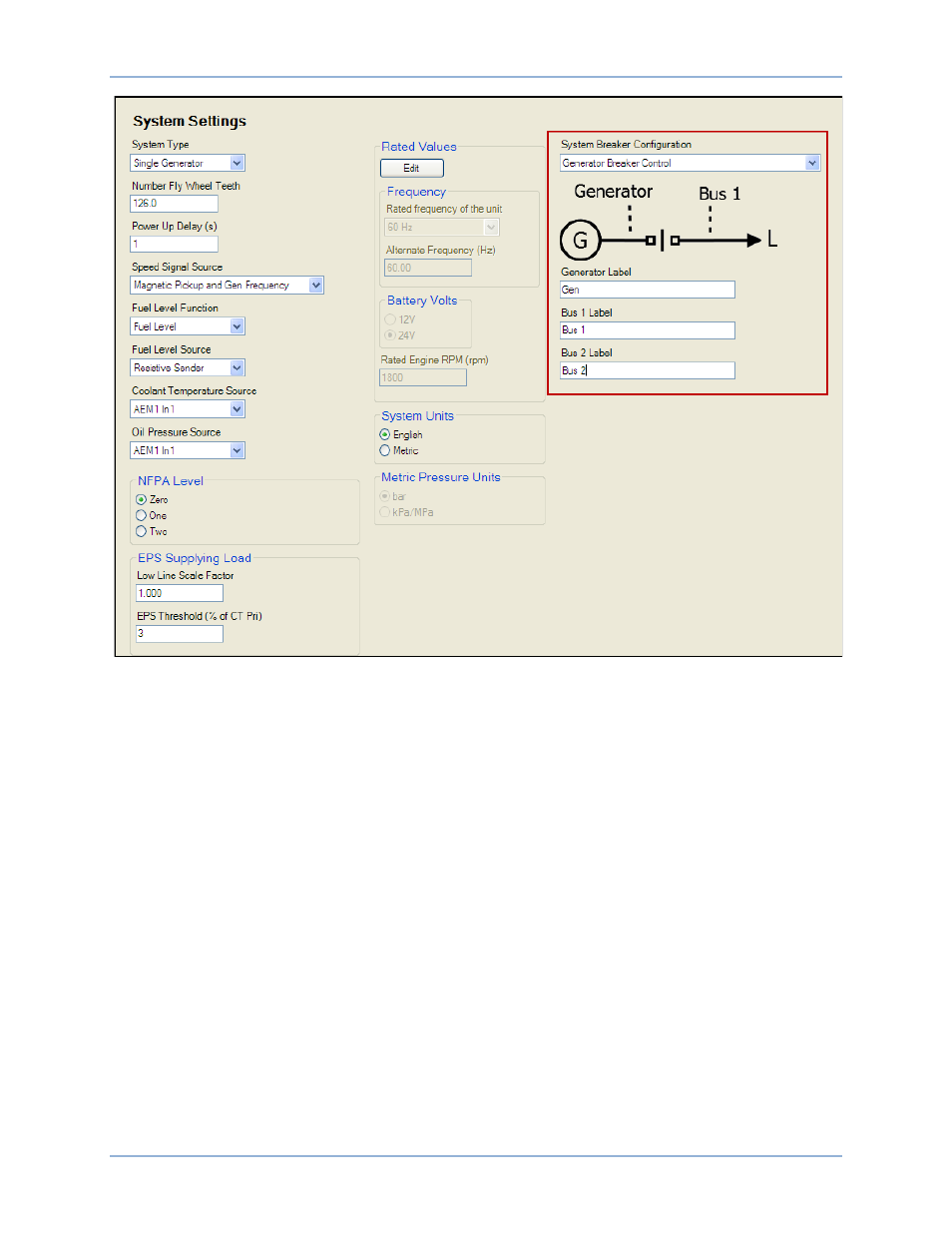 Breaker hardware settings | Basler Electric DGC-2020HD User Manual | Page 90 / 404