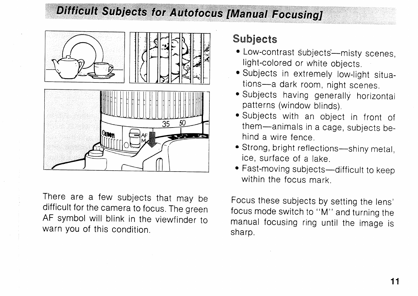 Battery load and check | Canon EOS 1000N User Manual | Page 12 / 109
