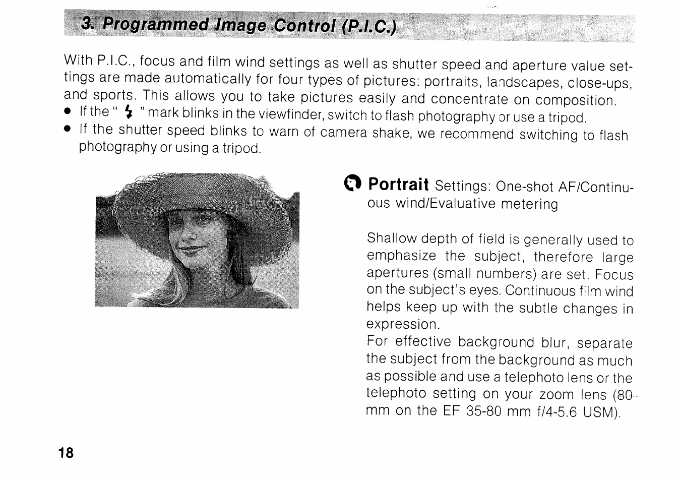 Canon EOS 1000N User Manual | Page 19 / 109