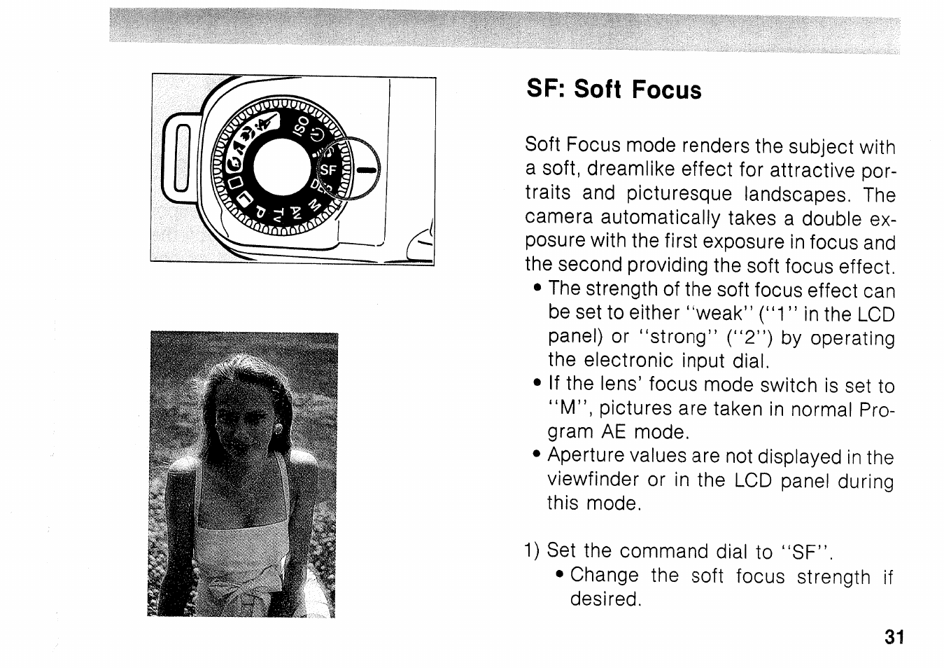 Programmed image control (p.i.c.), Programmed image control | Canon EOS 1000N User Manual | Page 32 / 109