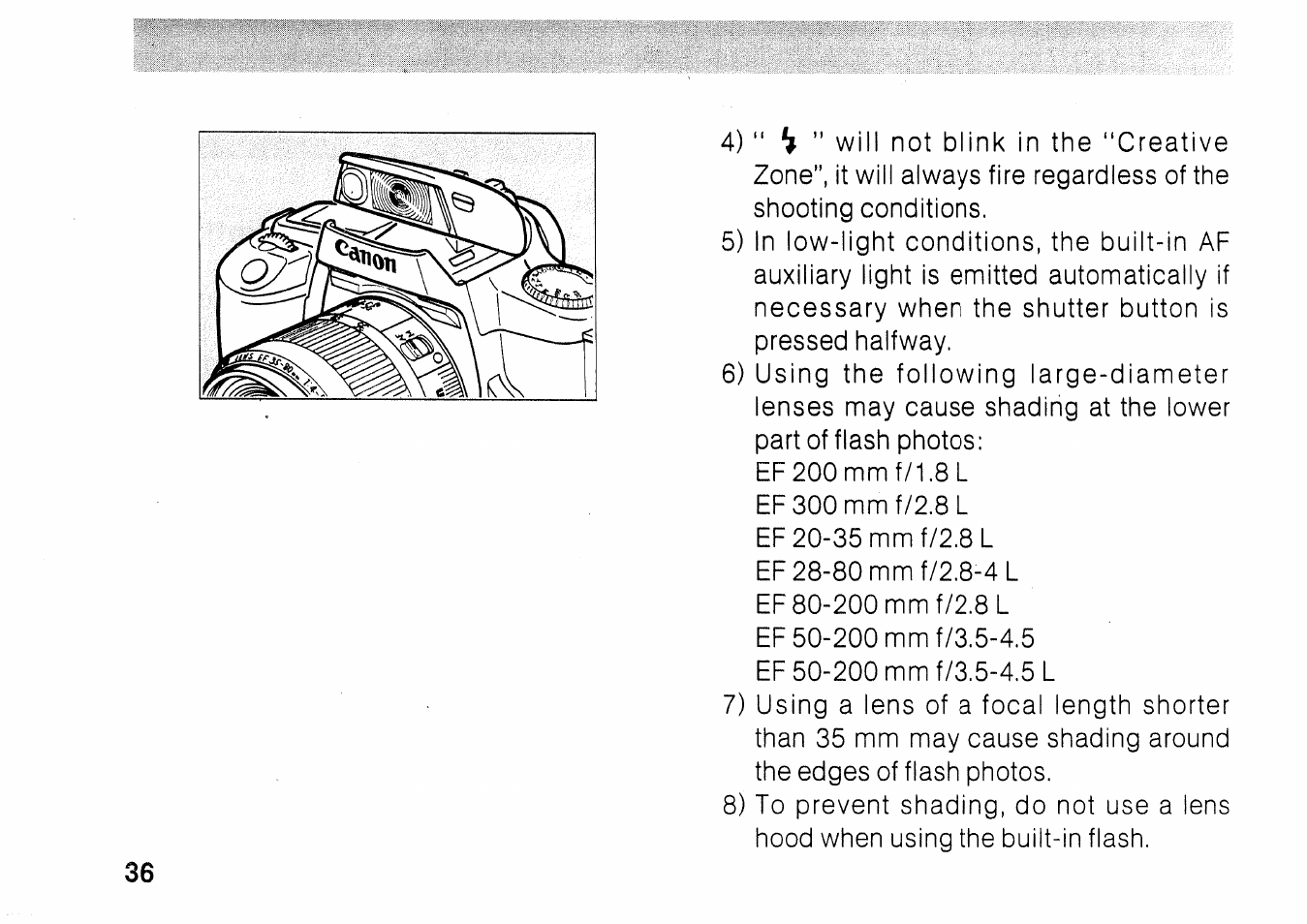 Тшиэйо ú30nvaav | Canon EOS 1000N User Manual | Page 37 / 109