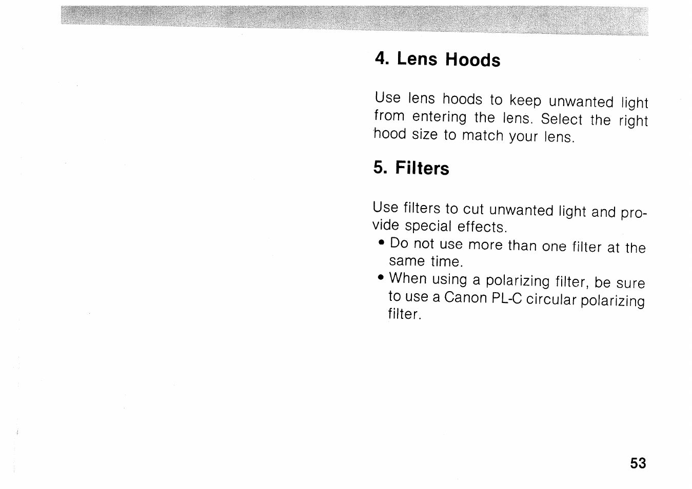 Information | Canon EOS 1000N User Manual | Page 54 / 109