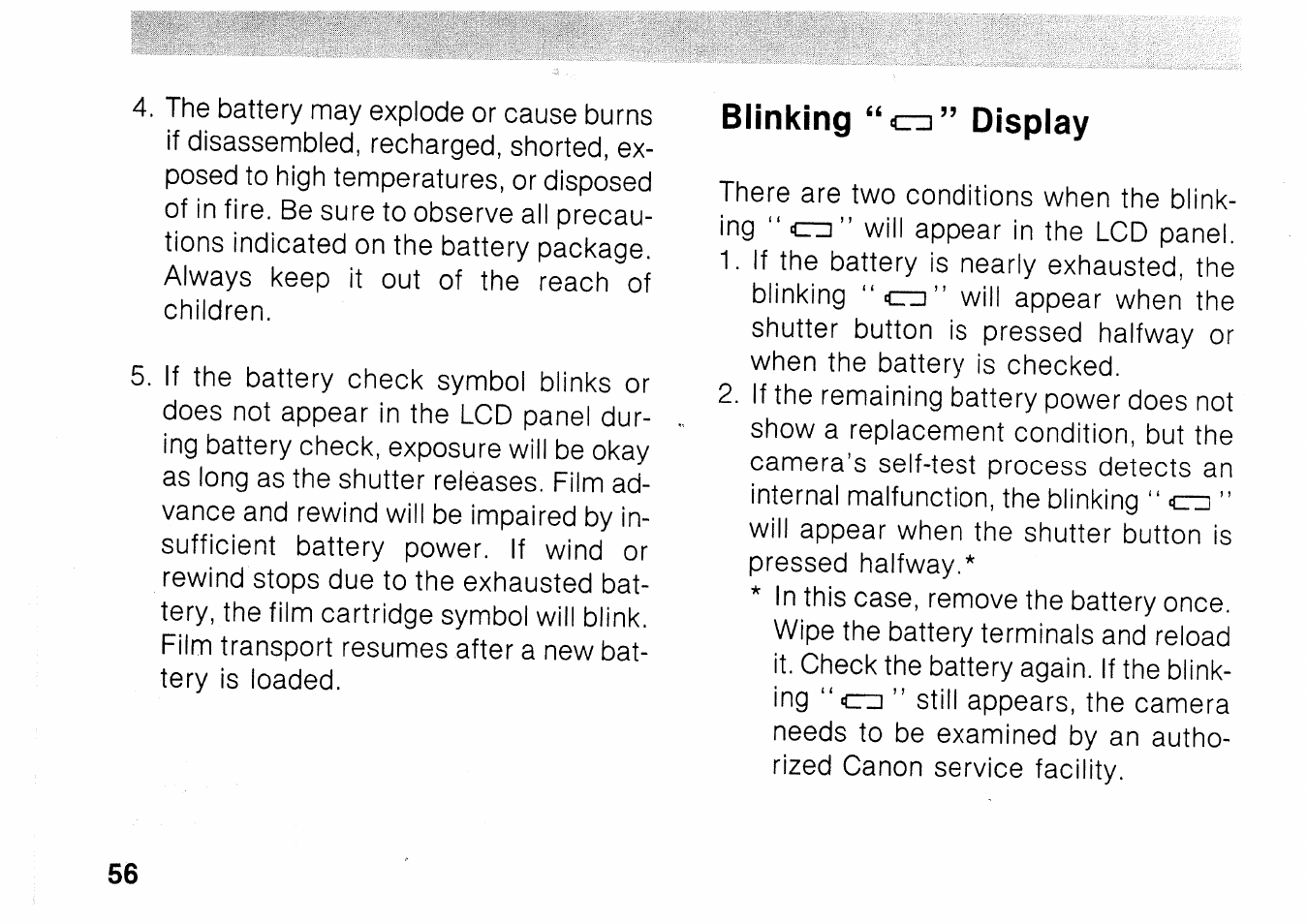 Exposure confirmation, Exposure connpensation | Canon EOS 1000N User Manual | Page 57 / 109