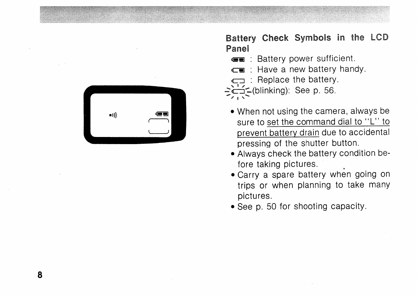 Precautions | Canon EOS 1000N User Manual | Page 9 / 109