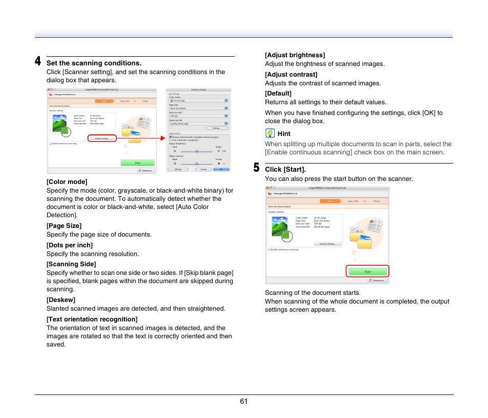 Canon P-150M User Manual | Page 61 / 105