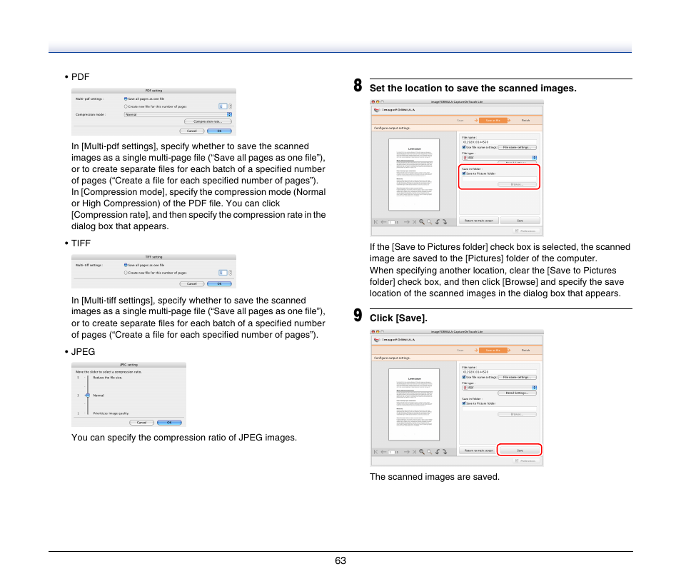 Canon P-150M User Manual | Page 63 / 105