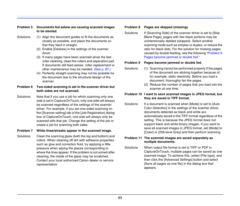 Canon P-150M User Manual | Page 93 / 105