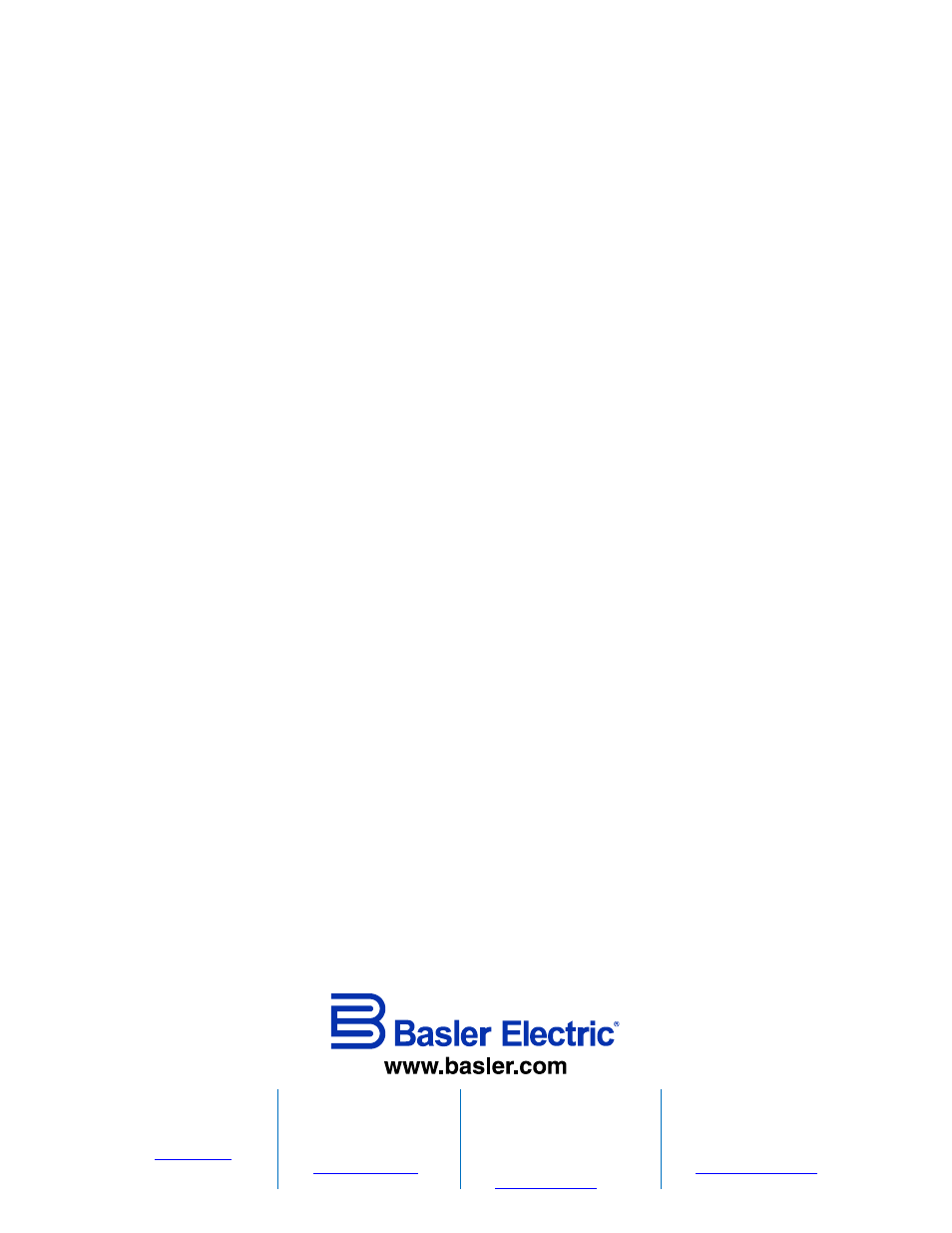 Basler Electric RDP-110 User Manual | Page 26 / 26