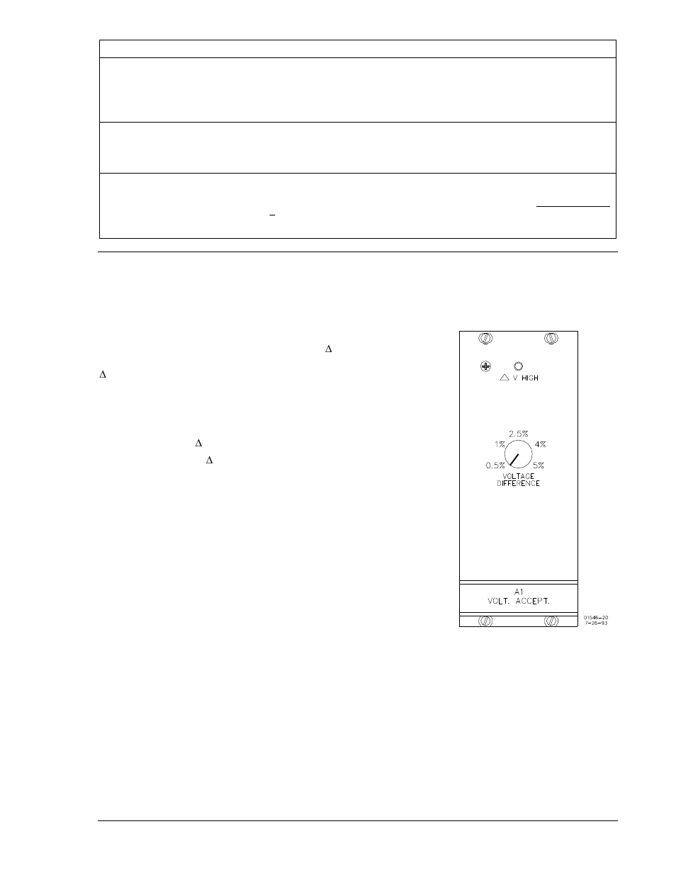 Additional modules, Voltage acceptance module a1, Additional modules -5 | Voltage acceptance module a1 -5, Figure 2-4. module a1 -5 | Basler Electric BE1-25A User Manual | Page 25 / 90