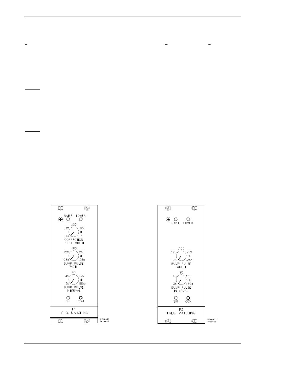 Description and application, Frequency matching module f1, Frequency matching module f3 | Description and application -10, Frequency matching module f1 -10, Frequency matching module f3 -10 | Basler Electric BE1-25A User Manual | Page 80 / 90