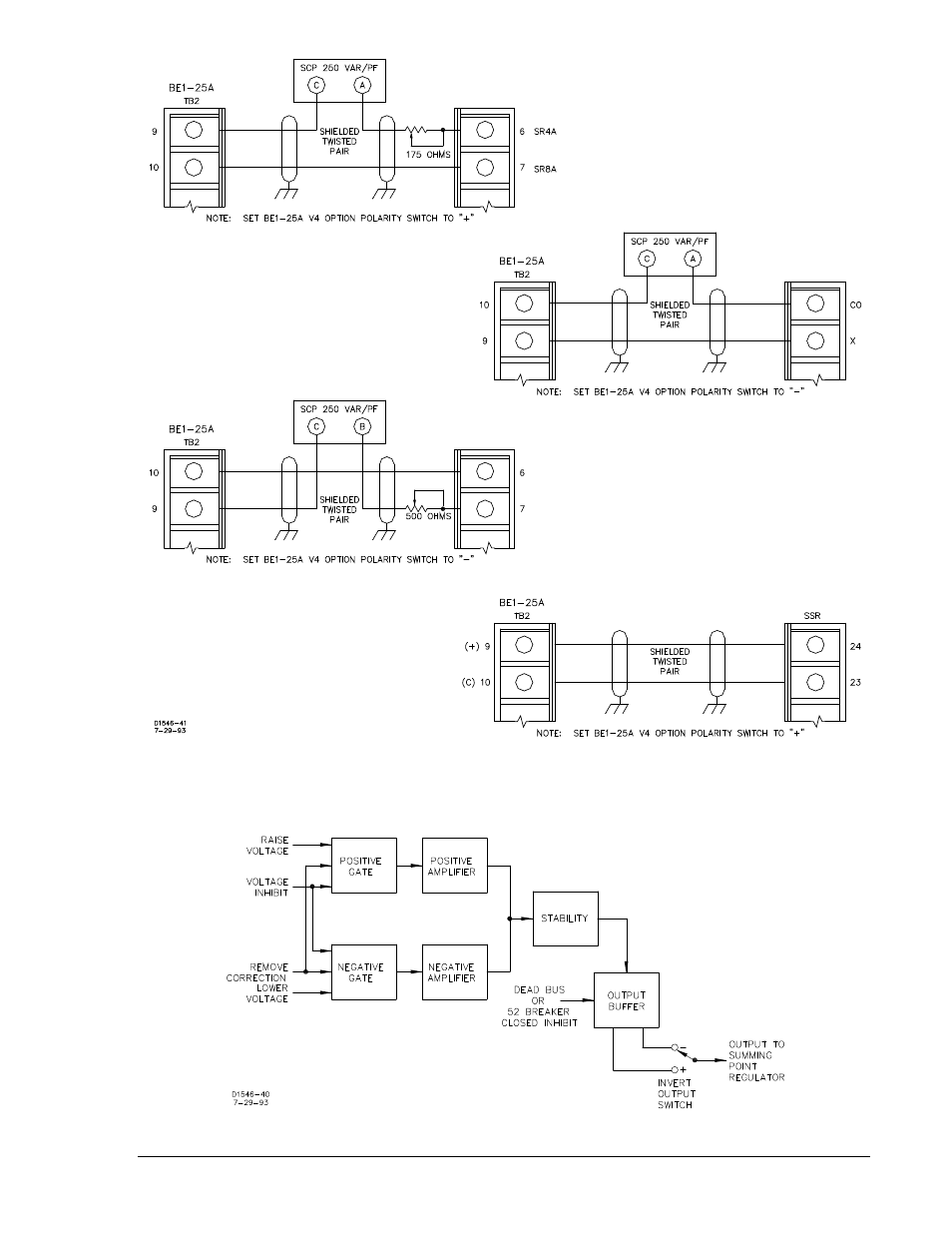 Figure 6-18, Figure 6-19 | Basler Electric BE1-25A User Manual | Page 85 / 90