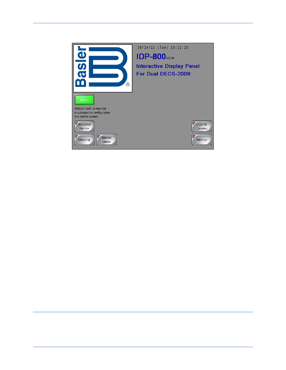 Generator/motor monitor | Basler Electric IDP-800 User Manual | Page 15 / 70