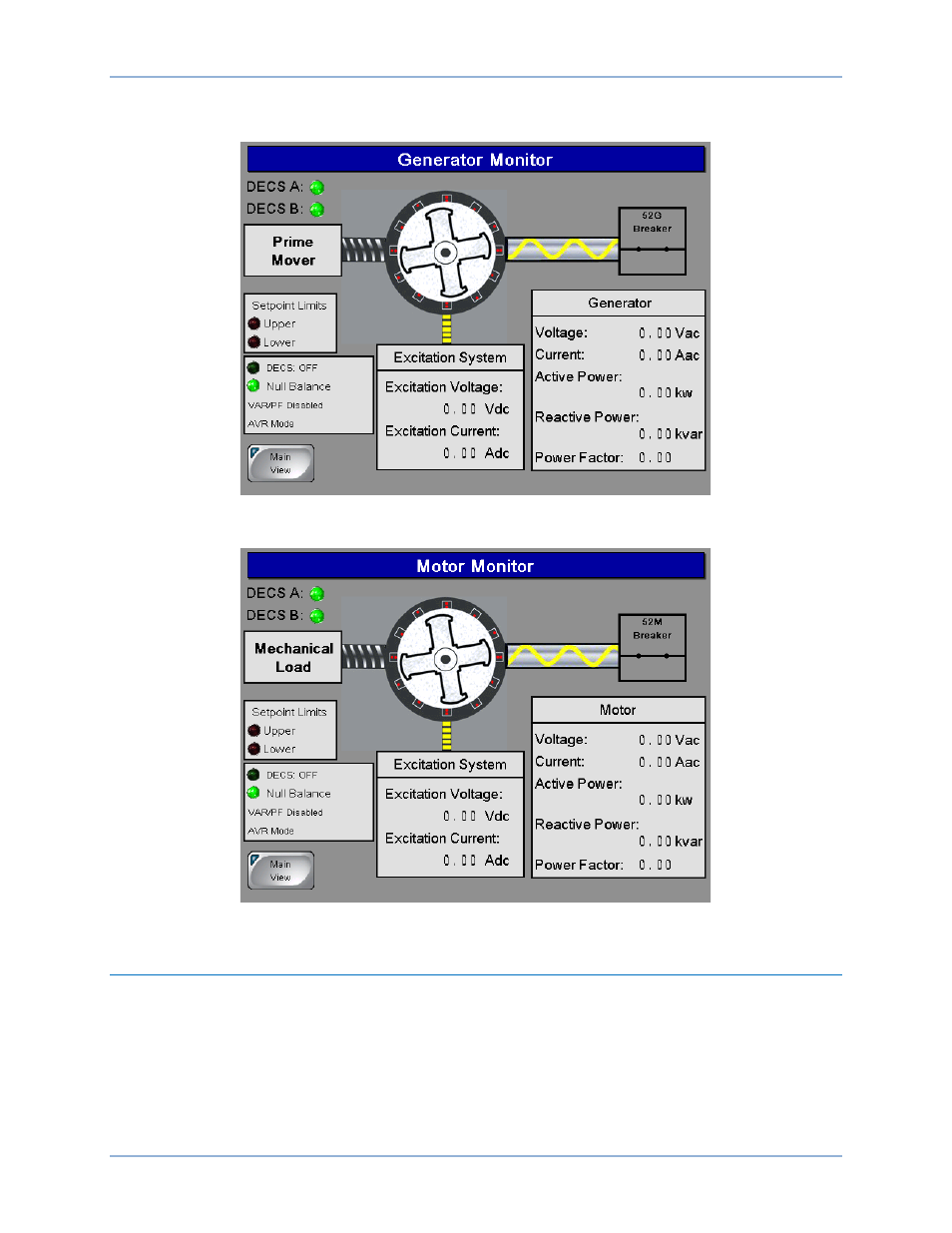 Decs metering screen | Basler Electric IDP-800 User Manual | Page 16 / 70