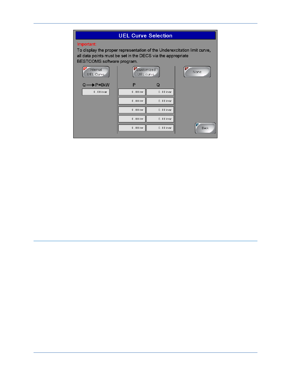 Decs control | Basler Electric IDP-800 User Manual | Page 19 / 70