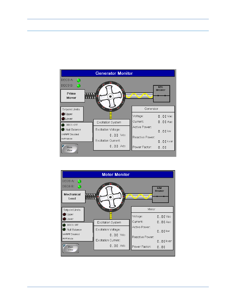 Generator/motor monitor | Basler Electric IDP-800 User Manual | Page 26 / 70