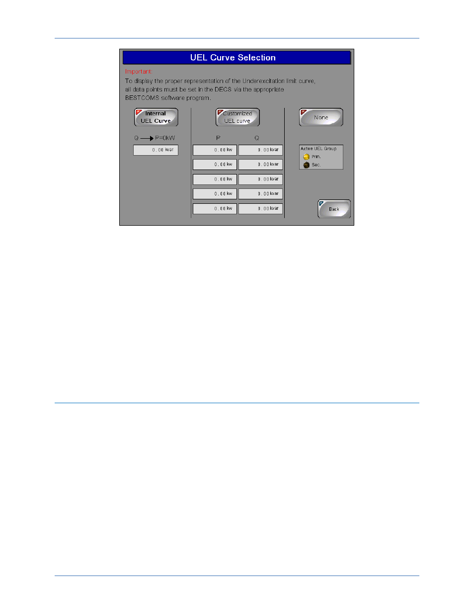 Decs control | Basler Electric IDP-800 User Manual | Page 29 / 70