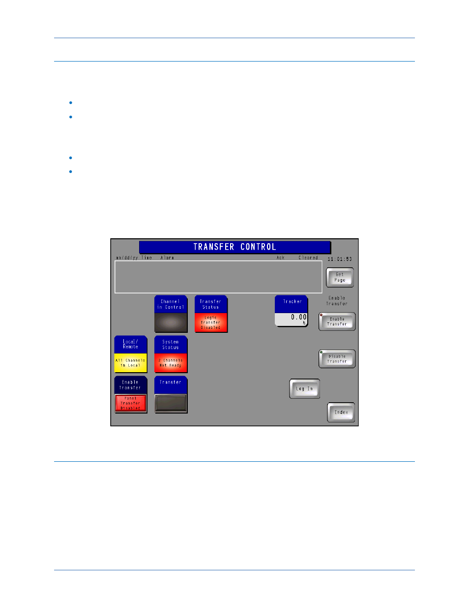 Transfer control, Power system stabilizer | Basler Electric IDP-1200 User Manual | Page 58 / 90