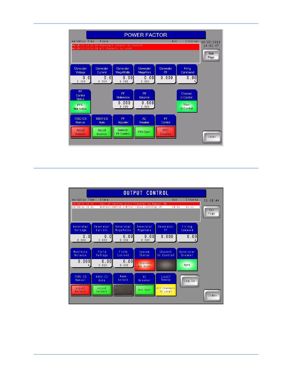 Output control, Controls | Basler Electric IDP-1200 User Manual | Page 61 / 90