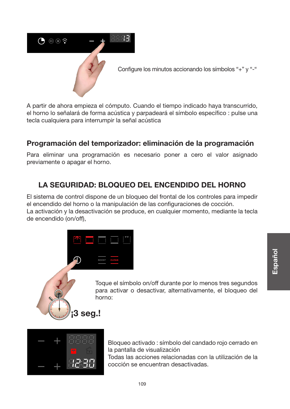 3 seg | Baumatic BO920TS User Manual | Page 112 / 162