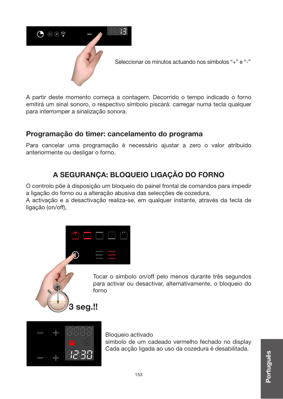 3 seg | Baumatic BO920TS User Manual | Page 156 / 162