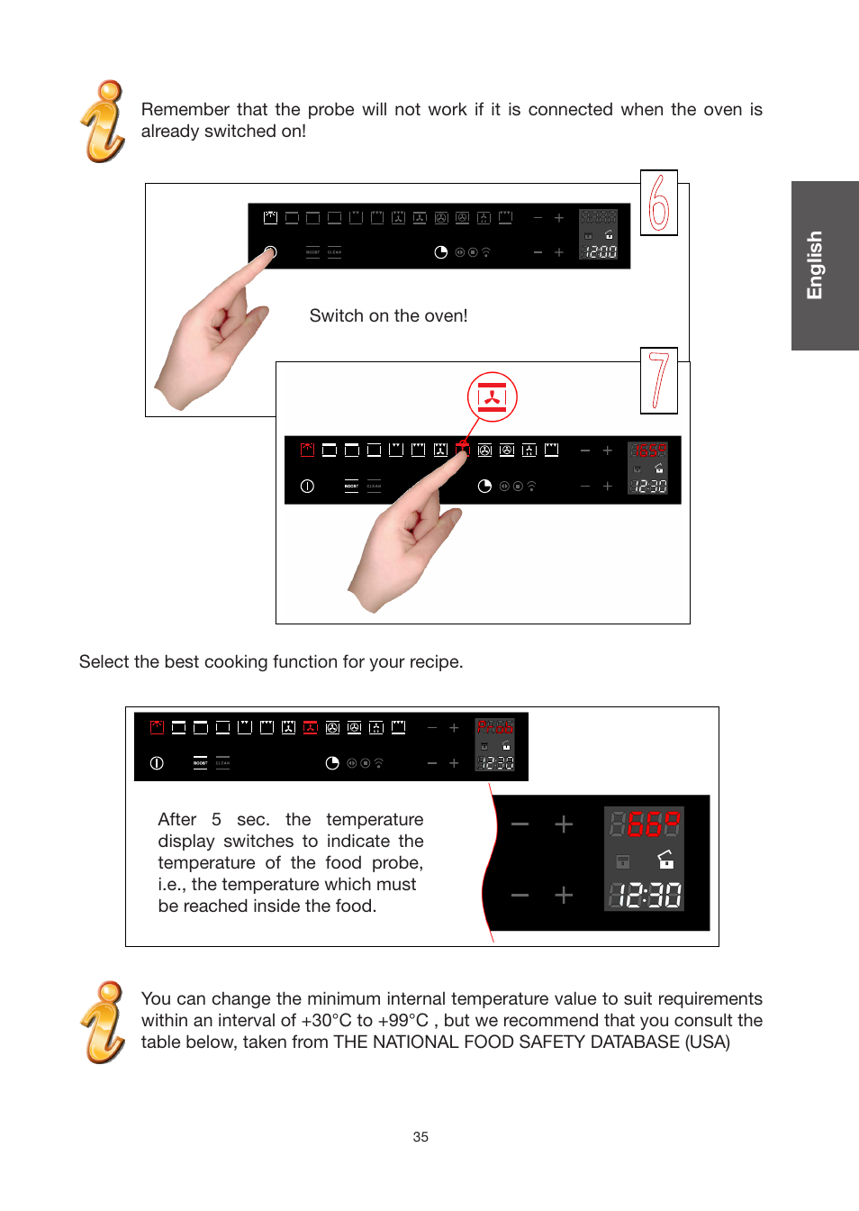 English | Baumatic BO920TS User Manual | Page 38 / 162
