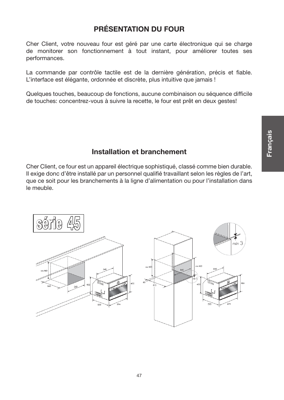 Série | Baumatic BO920TS User Manual | Page 50 / 162