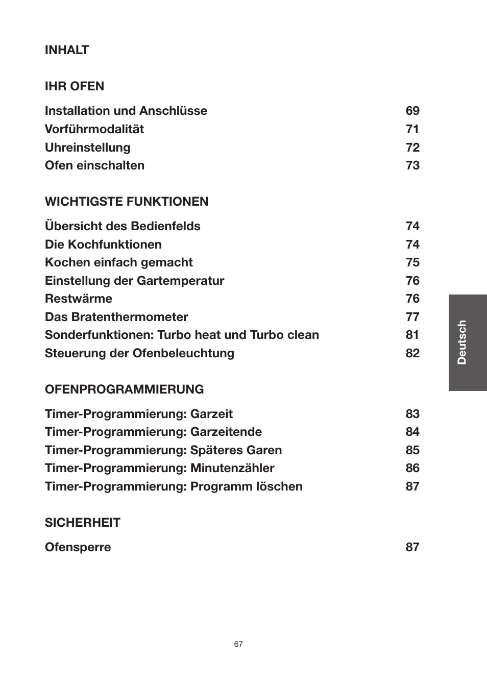 Baumatic BO920TS User Manual | Page 70 / 162