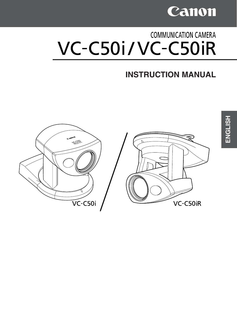 Instruction manual | Canon VC-C50iR User Manual | Page 39 / 246