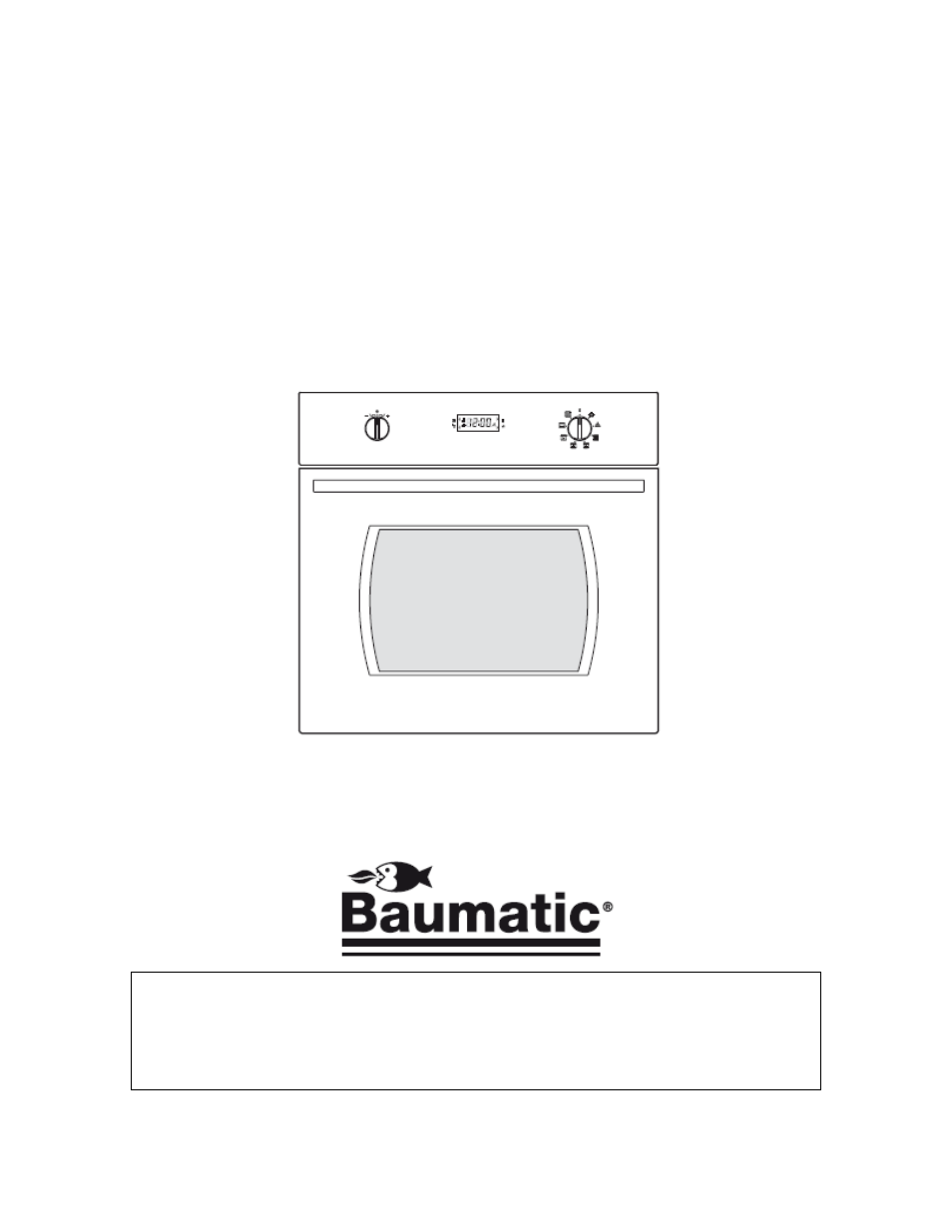 User manual for your baumatic | Baumatic BO638.5SS User Manual | Page 2 / 40