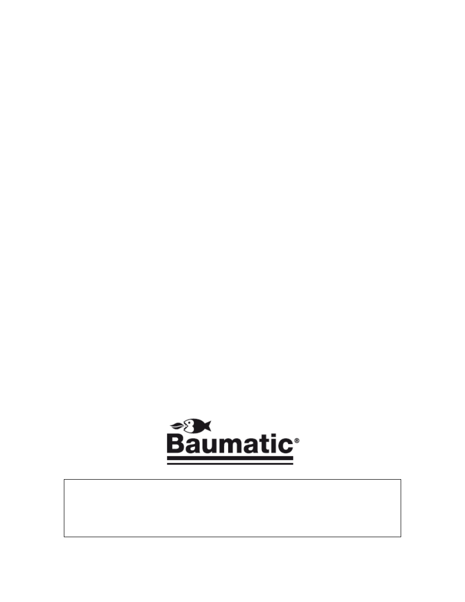 Bo610.5ss, 60 cm gas oven, User manual for your baumatic | Baumatic BO610.5SS User Manual | Page 2 / 36