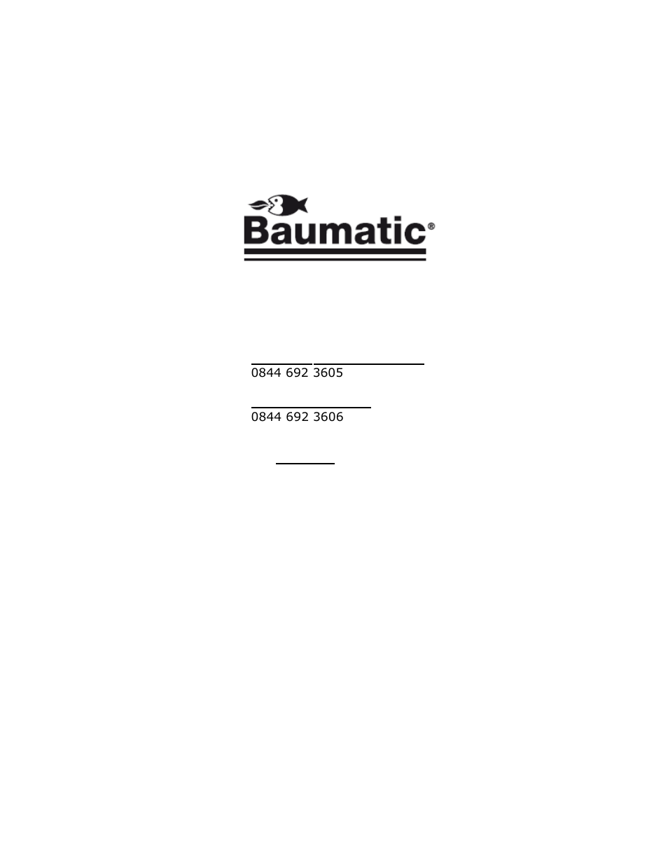 Baumatic BO610.5SS User Manual | Page 33 / 36