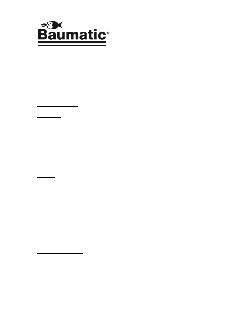 Baumatic BEC455TS User Manual | Page 36 / 40