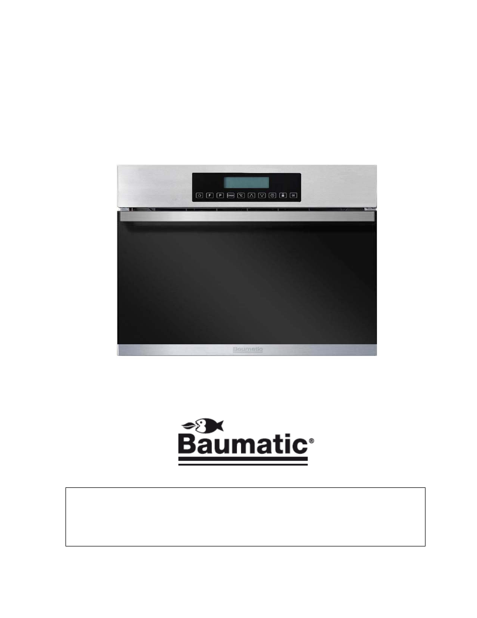 User manual for your baumatic | Baumatic BCS450SS User Manual | Page 2 / 36