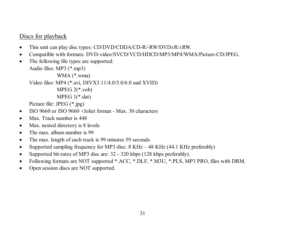 Hyundai H-CMMD4043 User Manual | Page 31 / 101