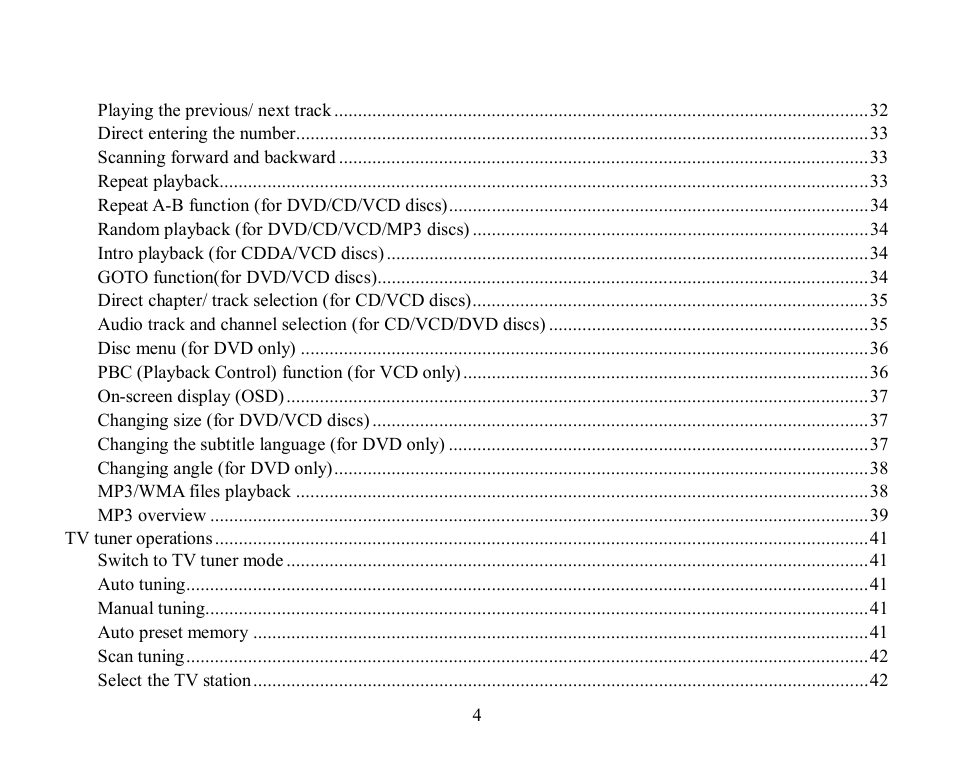 Hyundai H-CMMD4043 User Manual | Page 4 / 101