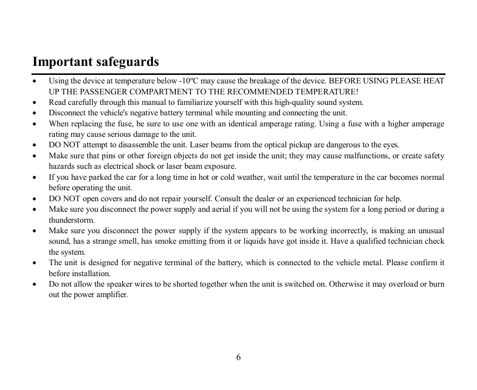 Important safeguards | Hyundai H-CMMD4043 User Manual | Page 6 / 101