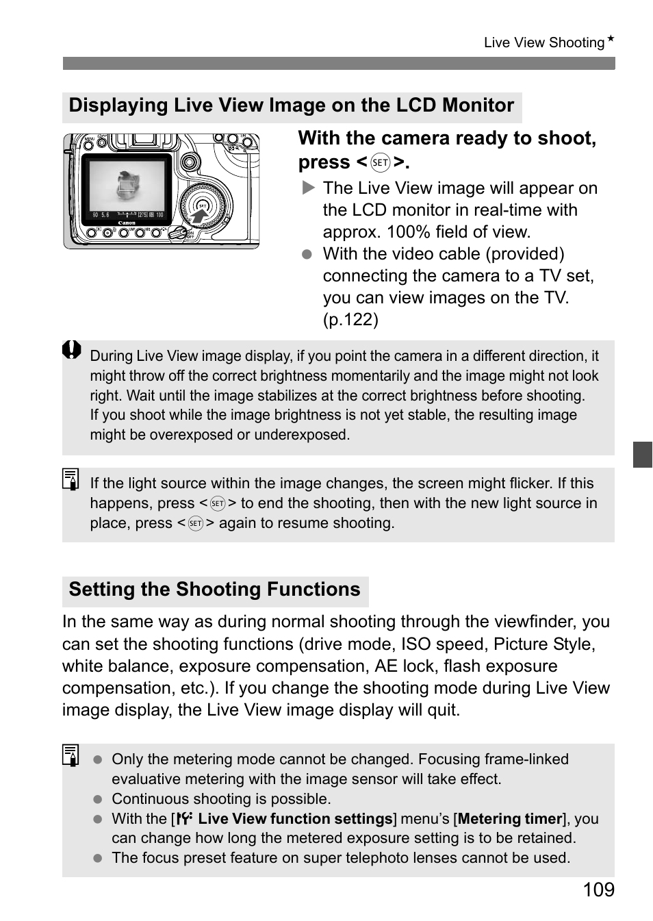 With the camera ready to shoot, press < 0 | Canon 40D User Manual | Page 109 / 196