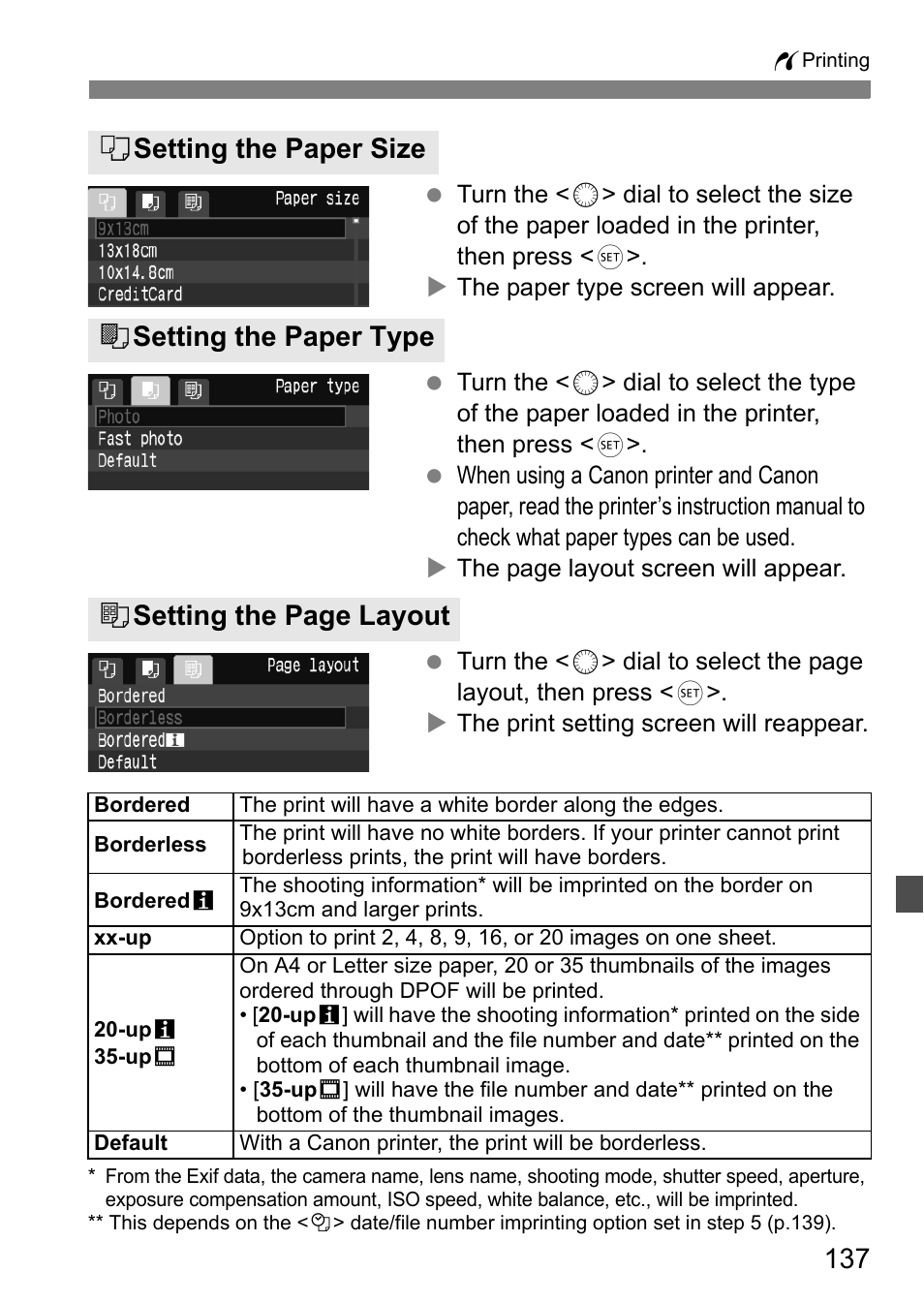 Canon 40D User Manual | Page 137 / 196