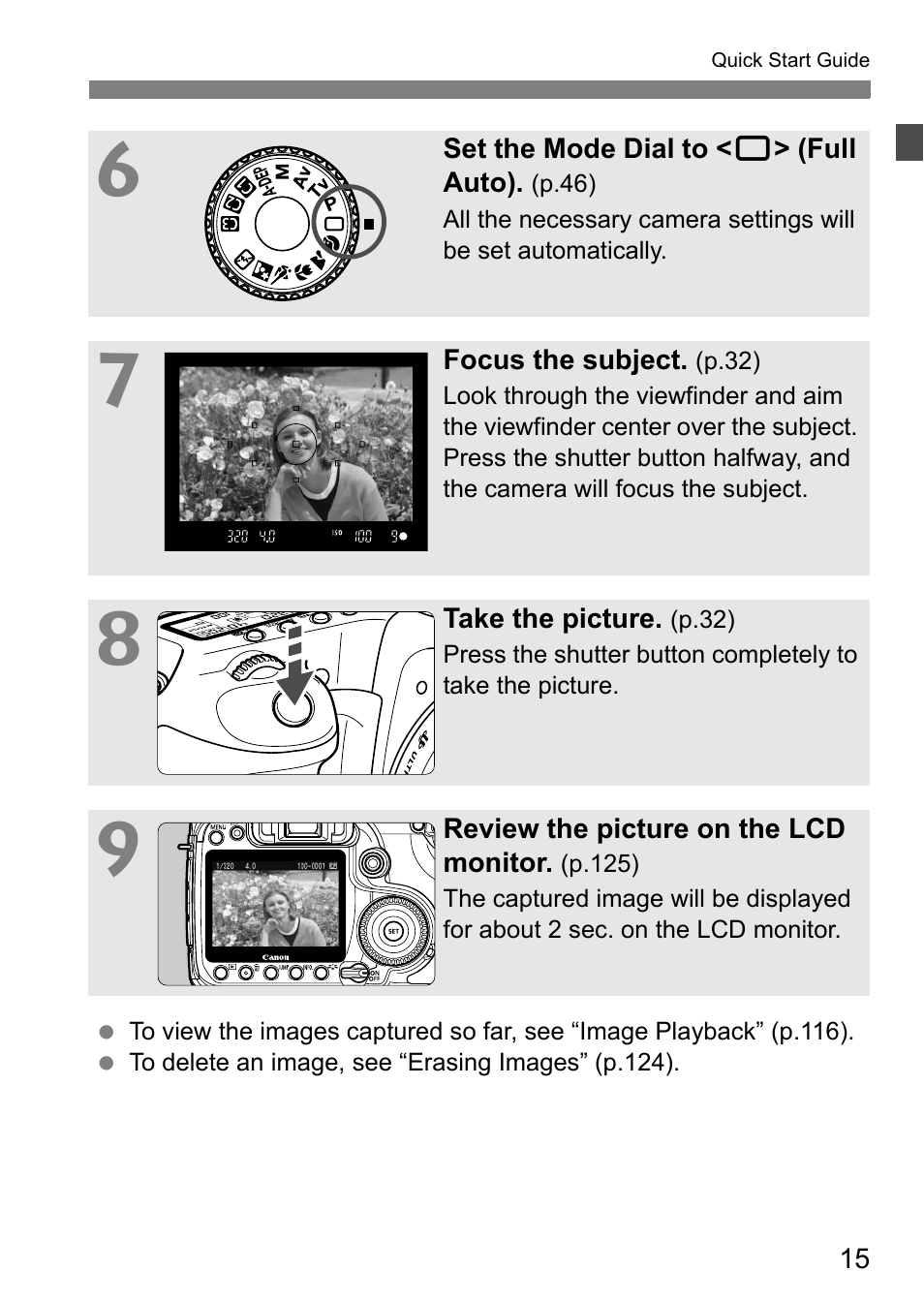 Canon 40D User Manual | Page 15 / 196