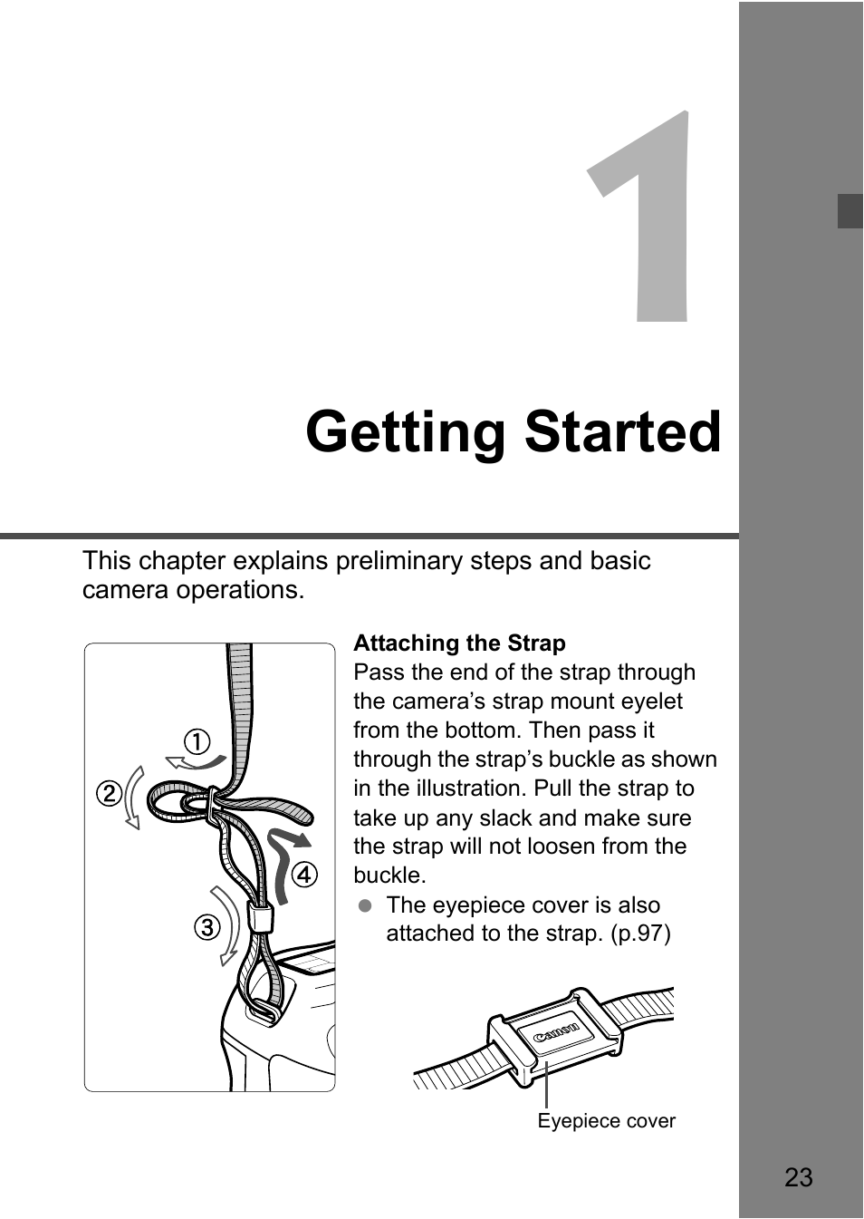 Canon 40D User Manual | Page 23 / 196