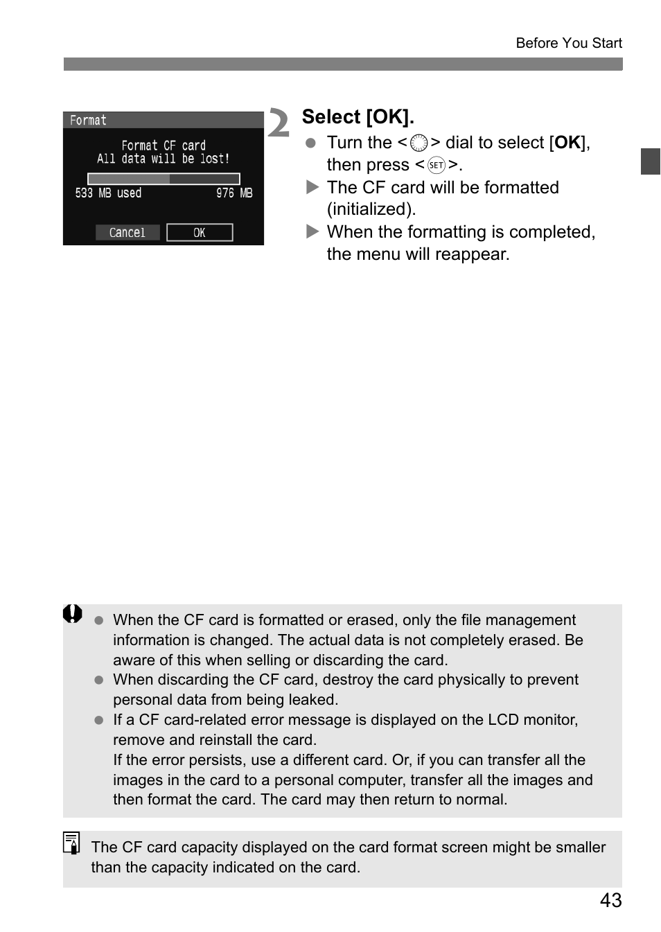 Canon 40D User Manual | Page 43 / 196