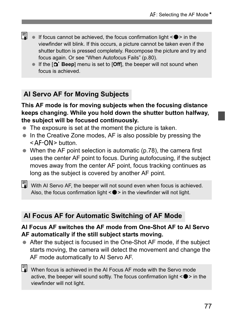 Canon 40D User Manual | Page 77 / 196