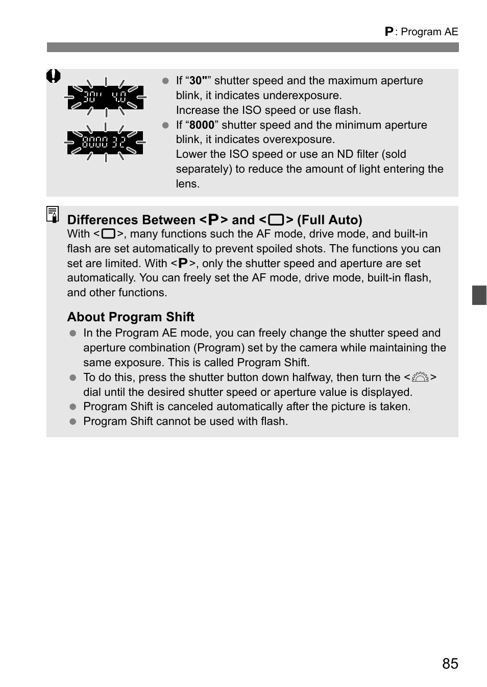 Canon 40D User Manual | Page 85 / 196