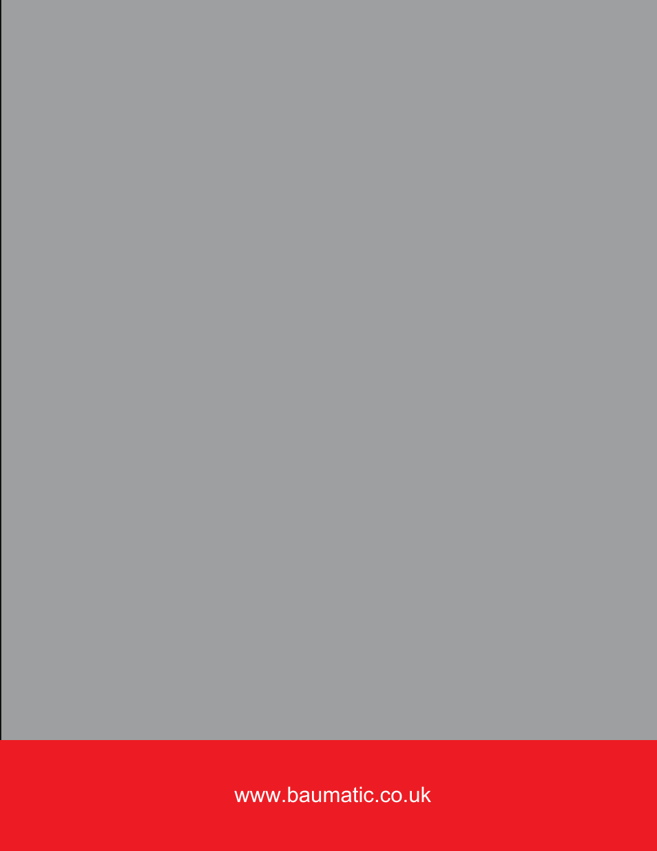 Baumatic B25SE User Manual | Page 45 / 45